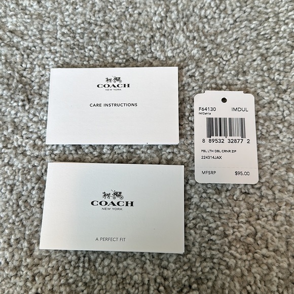 COACH Leather Wristlet - Picture 5 of 5